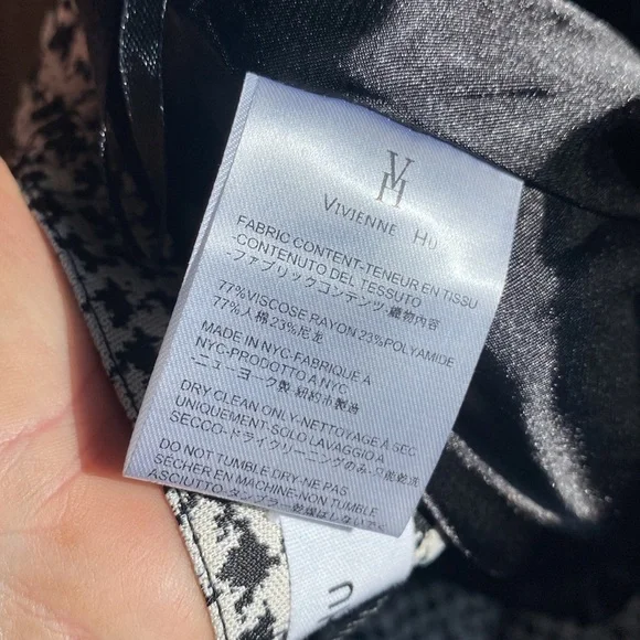 VIVIENNE HU Houndstooth tapered suit - Picture 13 of 14